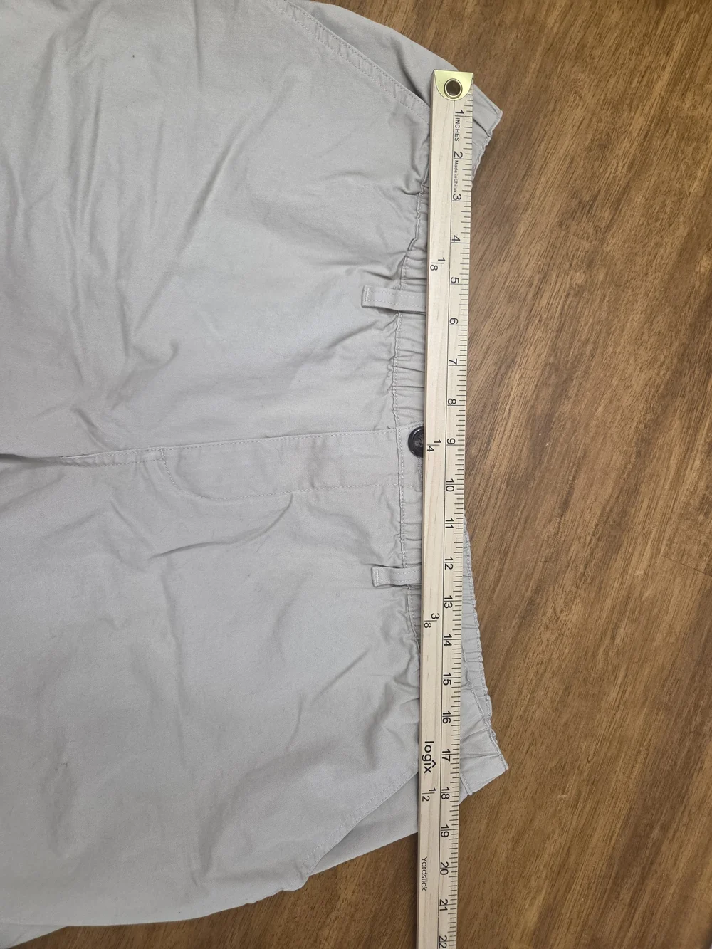 Chubbies Men's Khaki Original Shorts 2XL Elastic Waist 5.5in Inseam Pockets